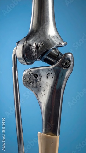 Anatomy of a Knee Replacement Joint.