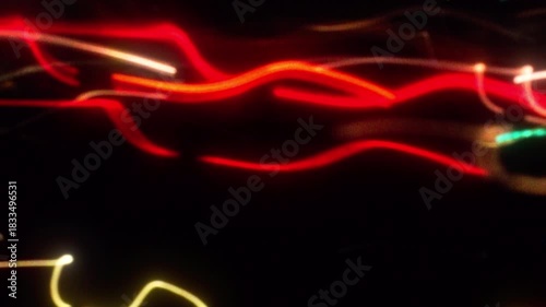 Abstract Light Flare and Streak Overlay for Dynamic Glitch VFX Transition 4k video animation seamless loop