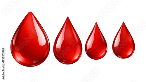 Blood drop vector