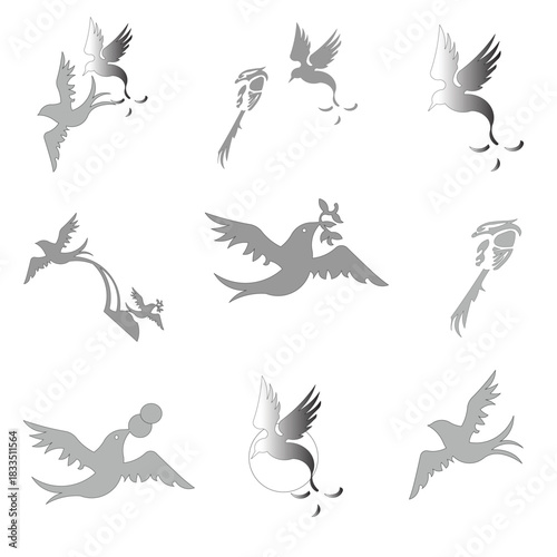 icon vector animals illustration design
