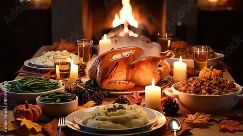  Thanksgiving Dinner Table Loop