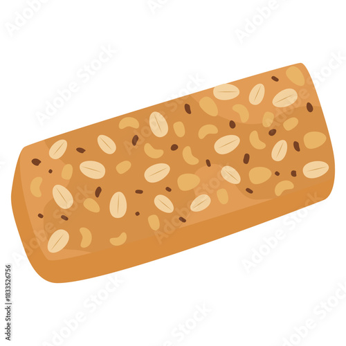 illustration of granola bar 