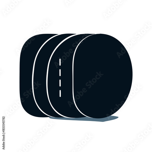 Silhouette of a Male Water Polo Player in Mid Throw Against a Dark Blue Background with Subtle Lighting and Shadow Details