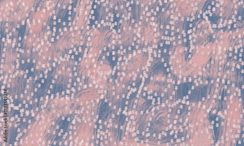 pink and blue color paint abstract  design