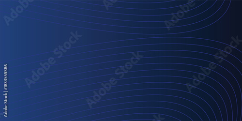 Modern 3D wave curve abstract presentation background. Luxury paper cut background. Abstract decoration, gold pattern, halftone gradient, 3D vector illustration. Unique dark blue background.