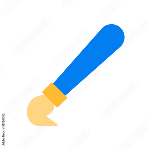 brush flat icon