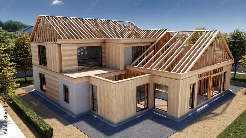 Modern House Construction: Watch a Dream Home Built From Start to ...