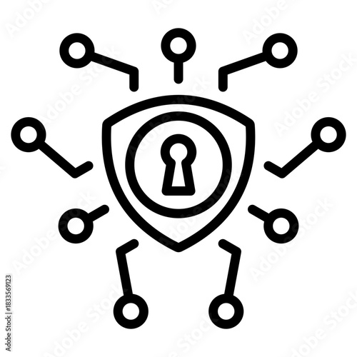 Cyber Security Icon