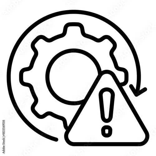 Risk Management Icon