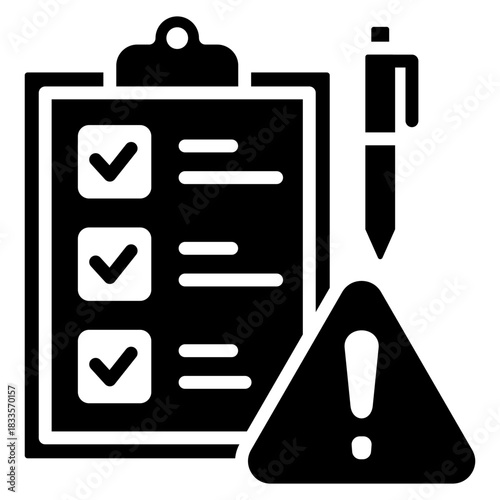 Risk Assessment Icon