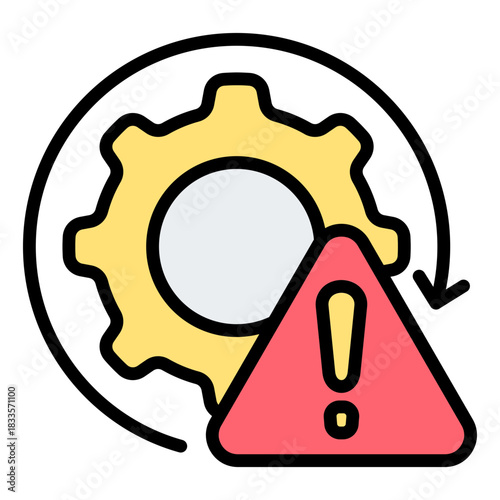 Risk Management Icon