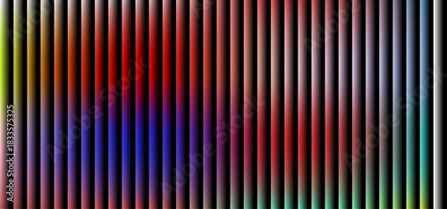 Colorful abstract rainbow line background