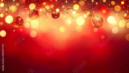 Festive Ornaments and Holiday Lights Display