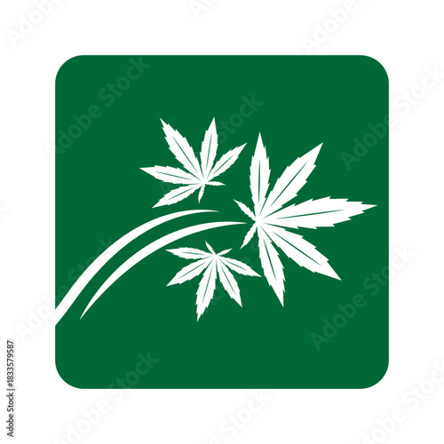 Cannabis logo icon design