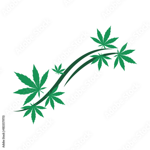 Cannabis logo icon design