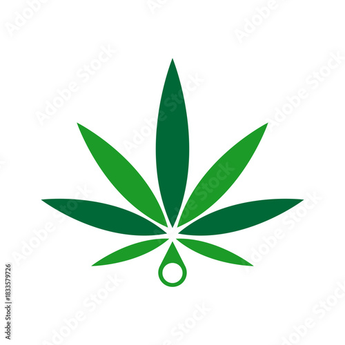 Cannabis logo icon design