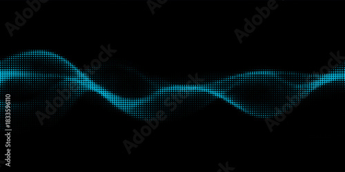 Abstract dotted vector background. Halftone effect