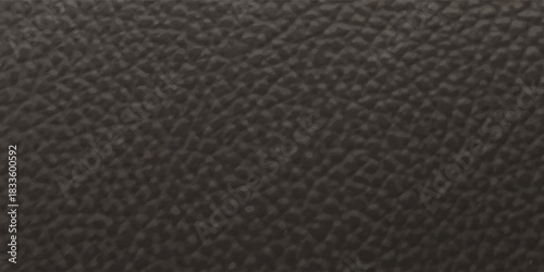 black faux leather background is used to wrap and fix leather sofa seats and daily appliances. the background and pattern on the black faux leather have space for text.