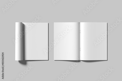 Magazine Blank Mockup