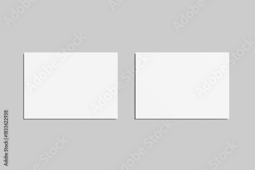 A6 Postcard Blank Mockup