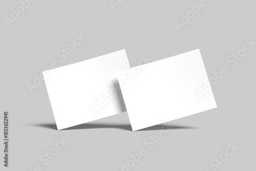 A6 Postcard Blank Mockup