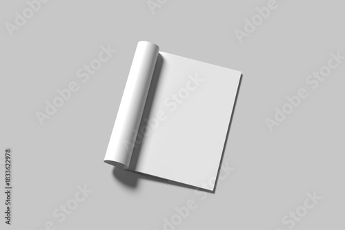 Magazine Blank Mockup