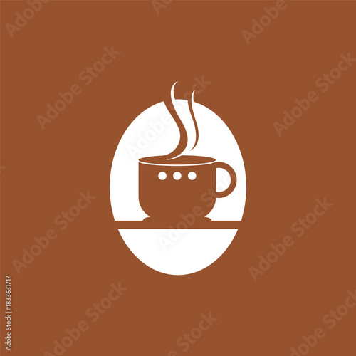 Cozy Coffee Break Cup Logo