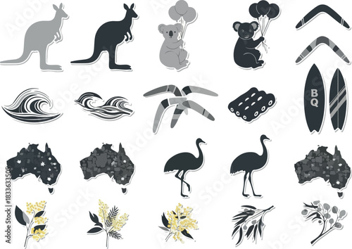 Australian Wildlife and Landmarks Icons of the Outback