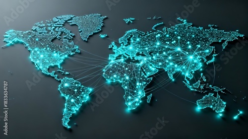 Global Network Connectivity A Digital Map of the World