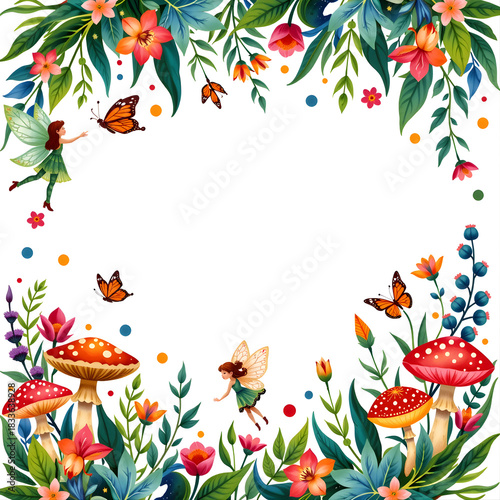 Fantasy Botanical Fairytale Illustration