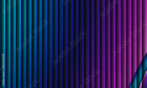 Neon glass spiral wave of transparent lines with blue brown gradient on dark 3d background. Abstract dna structure for science technology design. Futuristic graphic render wallpaper. 3D illustration
