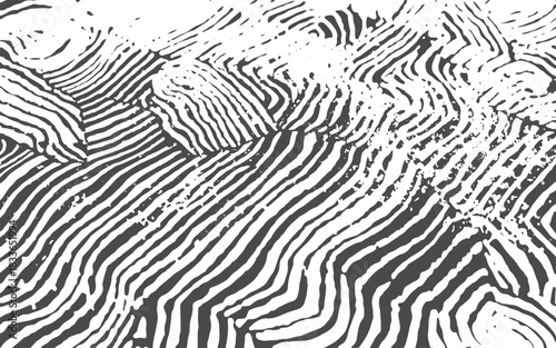 Distressed Carved Line Pattern Overlay, Rough Grunge Texture Background for Posters, Flyers, Banners, and Digital Design