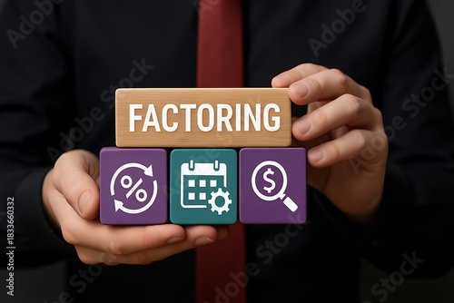 Concept of Factoring Factor Business Finance Banking. Factoring is range of financial services for manufacturers and suppliers conducting trading activitie