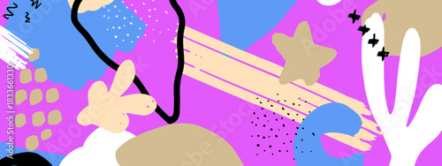 Vibrant abstract artwork for colorful posters, backgrounds, and creative marketing materials