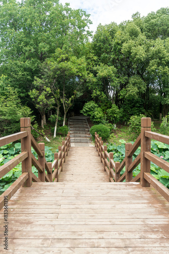 boardwalk in the City Park