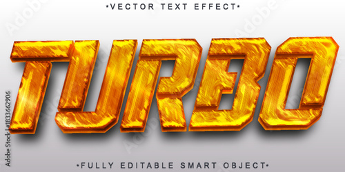  Turbo Speed Power Vector Fully Editable Smart Object Text Effect