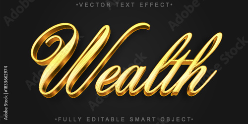  West Cowboy Wild Vector Fully Editable Smart Object Text Effect