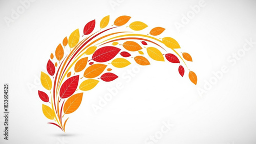 autumn leaves vector