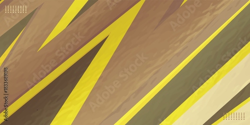 White, purple, and yellow colors with halftones and geometric shapes on a lightning sports background. Modern eps 10.
