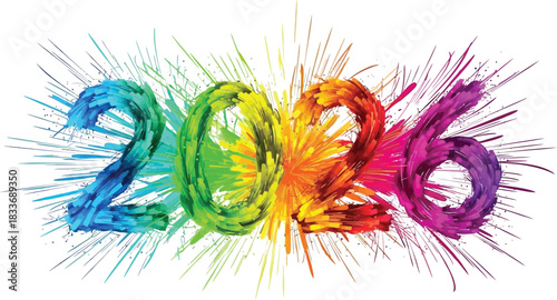 2026 new year celebration fireworks colorful festive holiday party event date