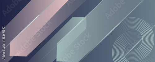 Abstract colorful gradient arrow pattern background. Overlap papercut pattern design trendy style background