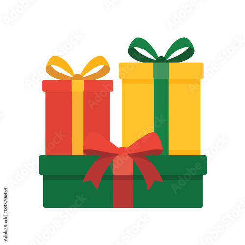 Gift Pile Illustration