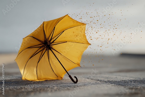 umbrella on the beach