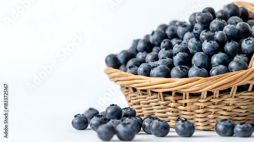 Wallpaper Mural blueberries in a basket Torontodigital.ca