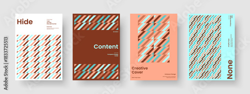 Modern Poster Layout. Geometric Flyer Template. Isolated Banner Design. Book Cover. Background. Brochure. Business Presentation. Report. Catalog. Journal. Newsletter. Pamphlet. Handbill