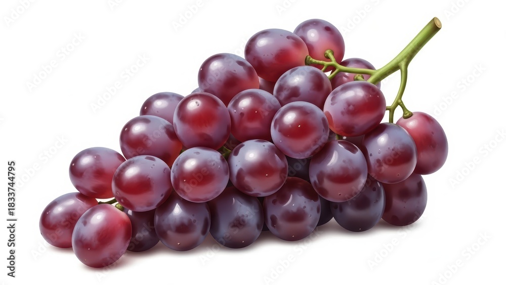 Fototapeta premium Juicy Fruit Cluster Artwork 