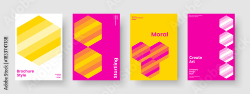 Geometric Poster Design. Abstract Book Cover Layout. Isolated Flyer Template. Report. Banner. Business Presentation. Background. Brochure. Brand Identity. Handbill. Pamphlet. Advertising. Magazine