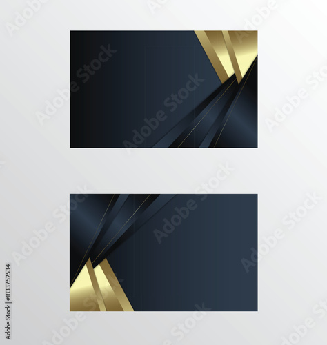 Minimal Corporate Business Card Background Layout