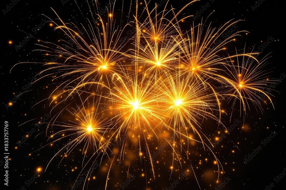 Obraz premium Fireworks display