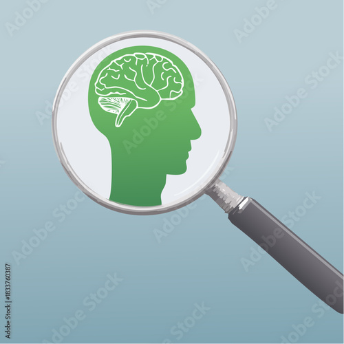 Mental Health Analysis and Brain Research Concept